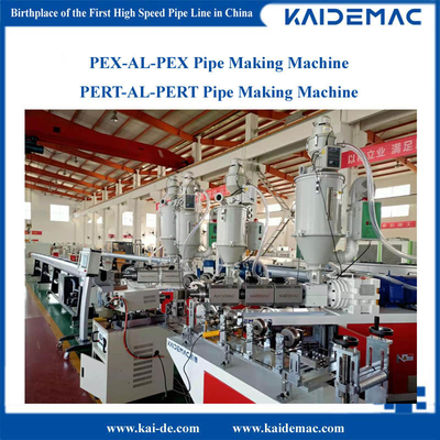 PE / PERT Pex-Al-Pex máy làm ống ống chồng chất máy hàn
