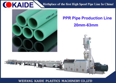 Dây chuyền sản xuất ống PPR sợi thủy tinh Máy làm ống PPR 75mm 160mm