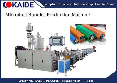 4 Ways 7 Ways Microduct Bundles Dây chuyền ép đùn Dây chuyền sản xuất ống nhựa bọc PE