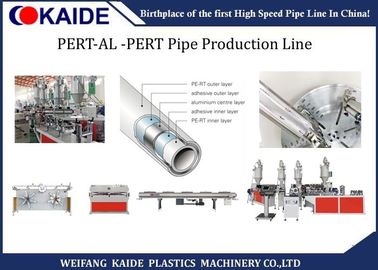 Dây chuyền ép đùn ống PE RT năm lớp Máy sản xuất ống nhựa