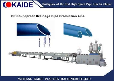 Dây chuyền sản xuất ống thoát nước siêu im lặng PP