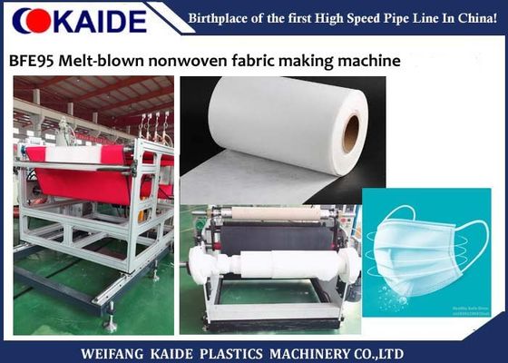 CE ISO PP Melt Blown vải Machine, Dây chuyền sản xuất vải không dệt BFE95